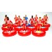 Subbuteo Andrew Table Soccer Olympiacos 2023-24 on WSB Professional bases